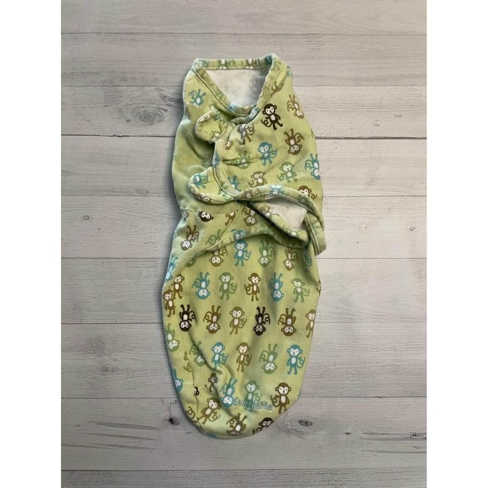 Swaddle me baby swaddle, money print, small/medium 6-14lbs